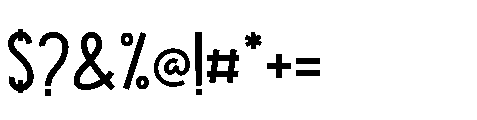 Summer Horizon Regular Font OTHER CHARS