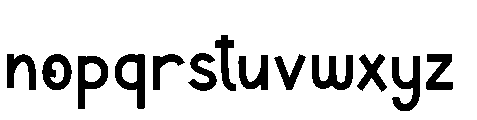 Summer Horizon Regular Font LOWERCASE