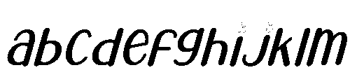 Summer Pineapple Italic FONT