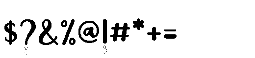 Summer Pineapple Regular Font OTHER CHARS