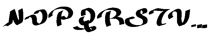 Summer Rovera Font UPPERCASE