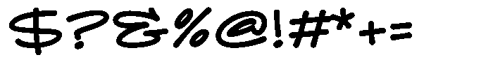 Summer Sketch Font OTHER CHARS