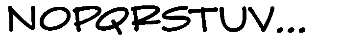 Summer Sketch Font LOWERCASE