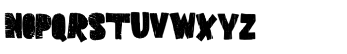 Summer Wood Font UPPERCASE