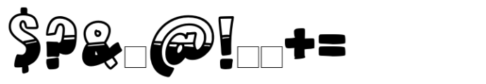 Summer party Font OTHER CHARS