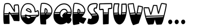 Summer party Font LOWERCASE