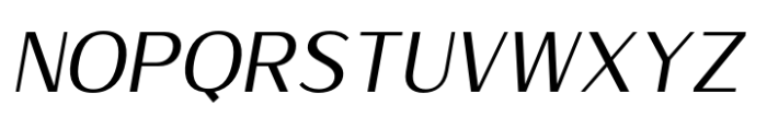 Sumptuous Light Italic Font UPPERCASE