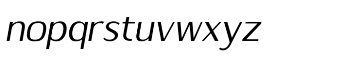 Sumptuous Light Italic Font LOWERCASE