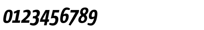 Sun Condensed Bold Italic Font OTHER CHARS