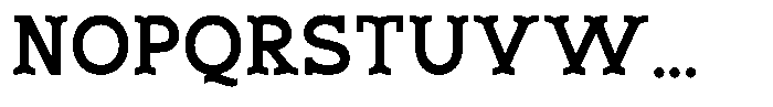 Sunbaked Font UPPERCASE