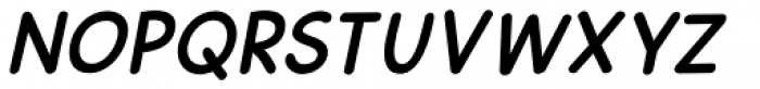 Sunbird Medium Italic Font UPPERCASE