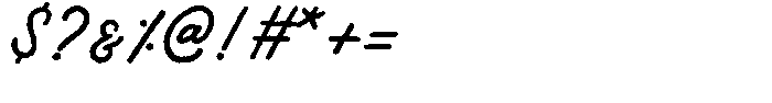 Sunbloom Font OTHER CHARS