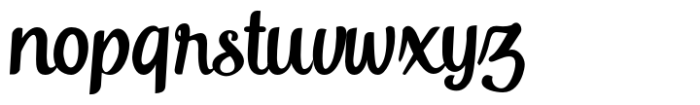 Sunchilla Regular Font LOWERCASE