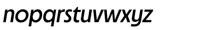 Suncoast GROT Regular Italic Font LOWERCASE
