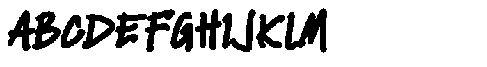 Suncrave Font UPPERCASE