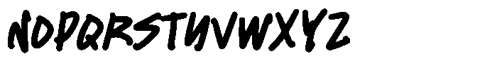 Suncrave Font LOWERCASE