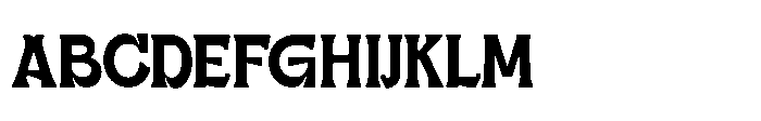 Sundance Cowboy Rough Regular FONT