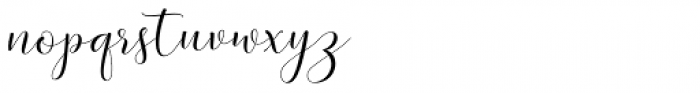 Sundaris Script Regular Font LOWERCASE