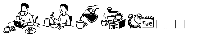 Sunday Atelier Doodles Font UPPERCASE