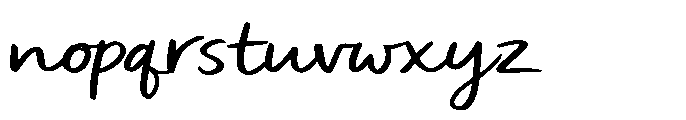 Sunday Atelier Regular Font LOWERCASE
