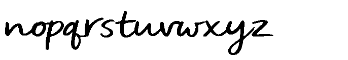 Sunday Atelier Smoothr Font LOWERCASE