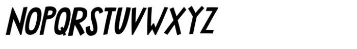 Sunday Boy Italic Font UPPERCASE