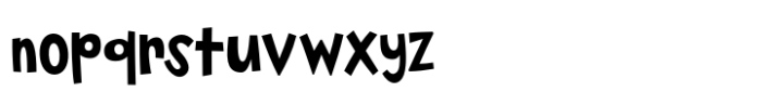 Sunday Boy Regular Font LOWERCASE