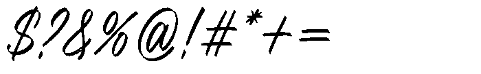 Sunday Brightside Font OTHER CHARS