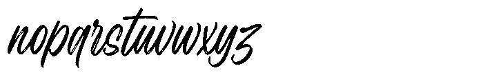 Sunday Brightside Font LOWERCASE