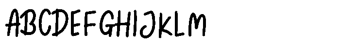 Sunday Chalks Family Regular Font UPPERCASE