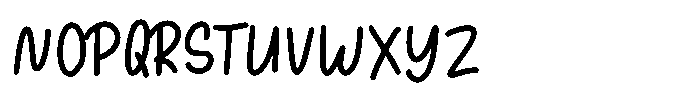 Sunday Chalks Family Regular Font UPPERCASE
