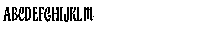 Sunday Chatt Regular Font UPPERCASE