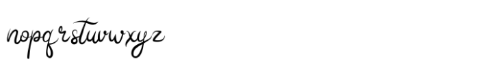 Sunday Dreams Font LOWERCASE
