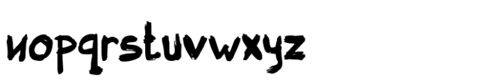 Sunday Fest Regular Font LOWERCASE