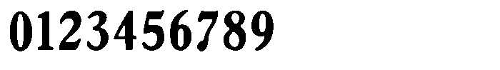 Sunday Gaul Display Condensed Font OTHER CHARS