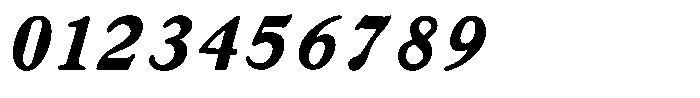 Sunday Gaul Display Italic Font OTHER CHARS