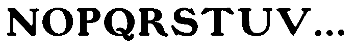 Sunday Gaul Display Regular Font UPPERCASE