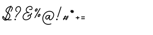 Sunday Melodia Regular Font OTHER CHARS