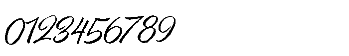 Sundown Script Font OTHER CHARS