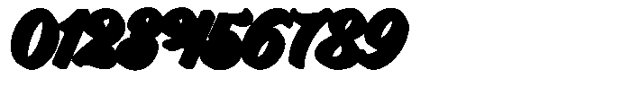 Sundries Sundries Script Extruded Font OTHER CHARS