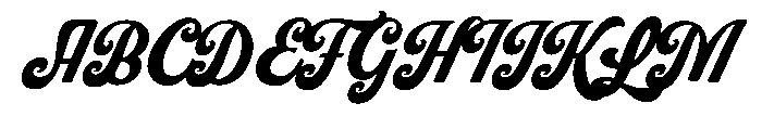 Sundries Sundries Script Font UPPERCASE