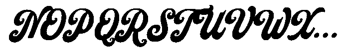 Sundries Sundries Script Font UPPERCASE