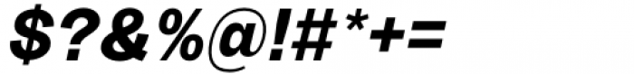Sundry Bold Italic Font OTHER CHARS