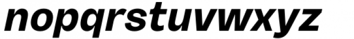 Sundry Bold Italic Font LOWERCASE