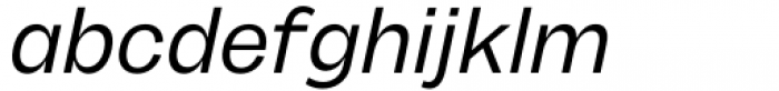 Sundry Italic Font LOWERCASE