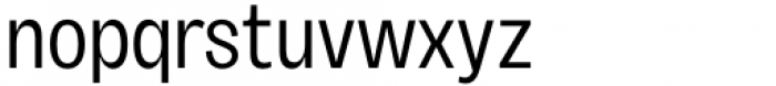 Sundry Narrow Regular Font LOWERCASE