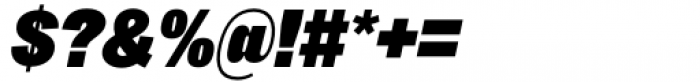 Sundry Narrow Super Italic Font OTHER CHARS
