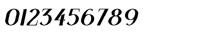 Sunfola Bold Italic Font OTHER CHARS