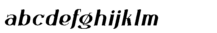 Sunfola Bold Italic FONT