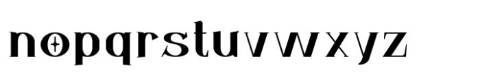 Sunfola Bold Font LOWERCASE